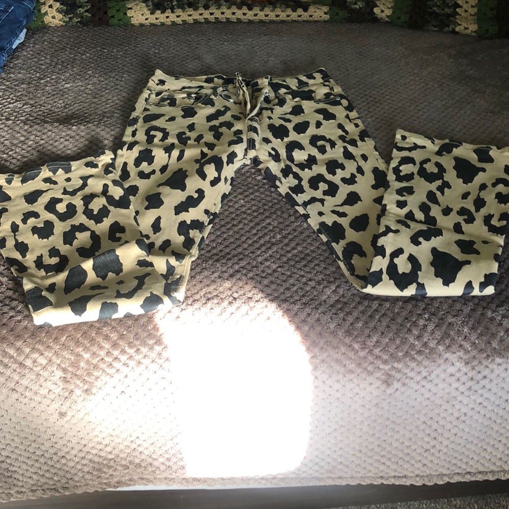 Fallon Taylor jeans leopard - Picture 1 of 2